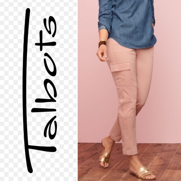 Talbots SLIM CARGO PANTS - Picture 1 of 11